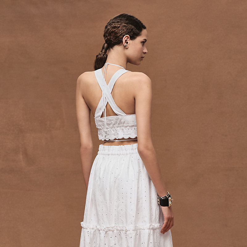 未使用★HERMES★刺繍★鈴★シルク★インナー付★ブラウス 未使用☆HERMES☆刺繍☆鈴☆シルク☆インナー付☆ブラウス 【公式通販】