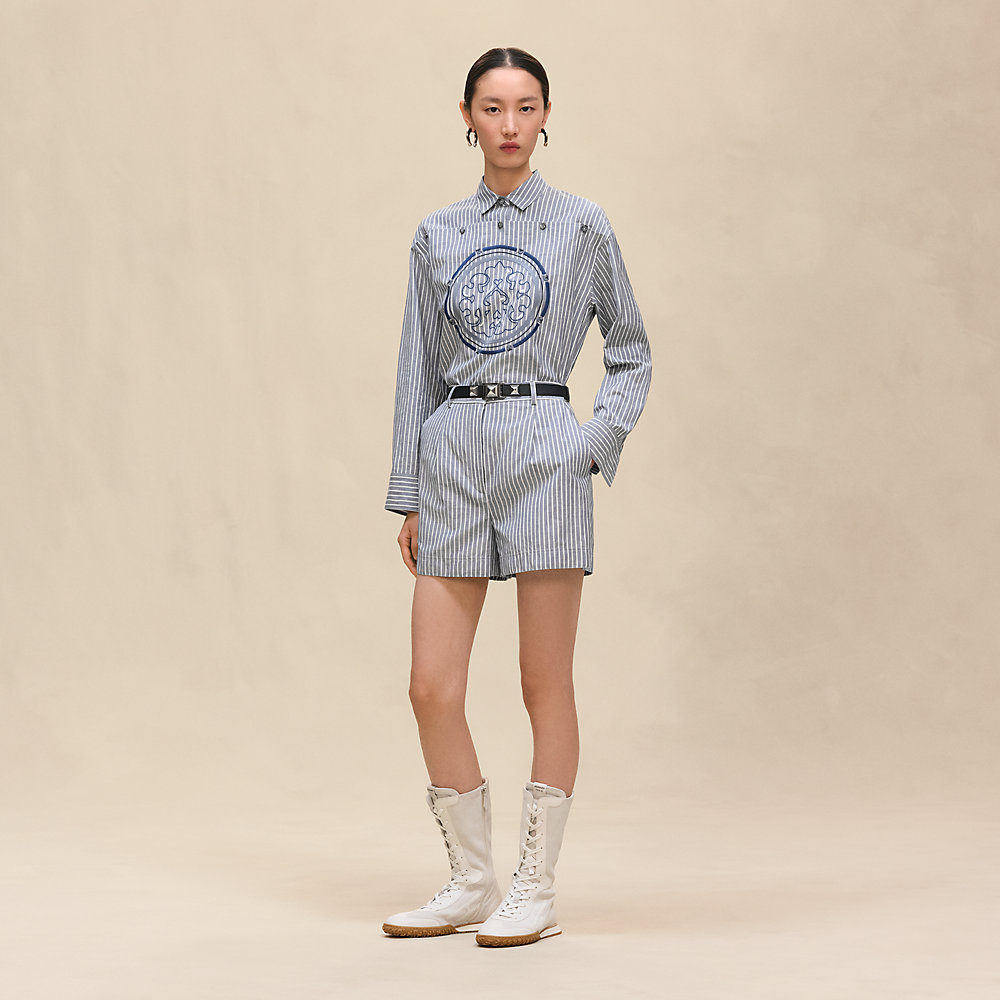 ブラウス 刺繍入り | Hermès - エルメス-公式サイト