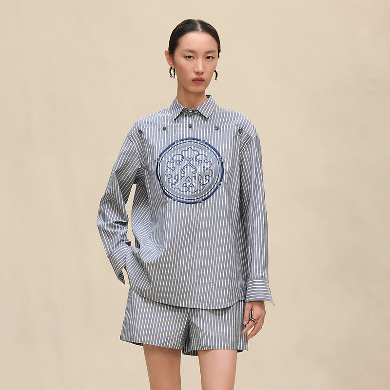 ブラウス 刺繍入り | Hermès - エルメス-公式サイト