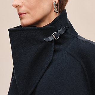 ブランケットコート - ブルー | Hermès - エルメス-公式サイト