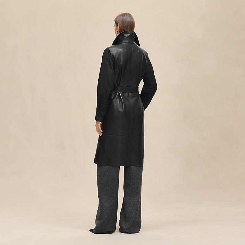 ブランケットジレ - ブラック | Hermès - エルメス-公式サイト