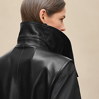 ブランケットジレ - ブラック | Hermès - エルメス-公式サイト