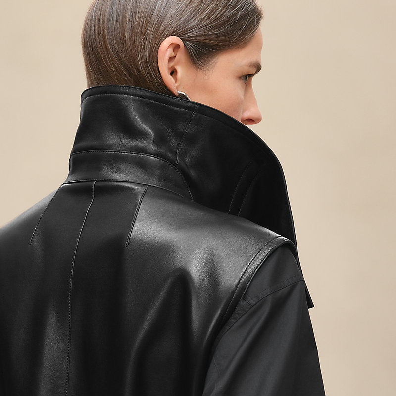 ブランケットジレ - ブラック | Hermès - エルメス-公式サイト