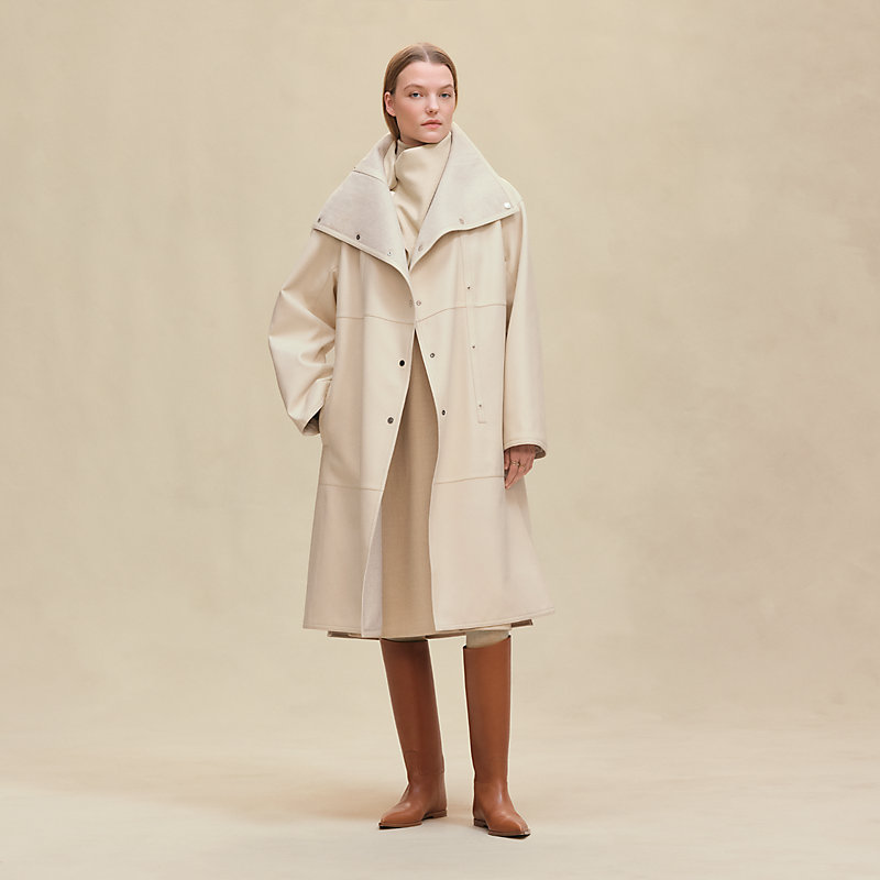 ブランケットロングコート