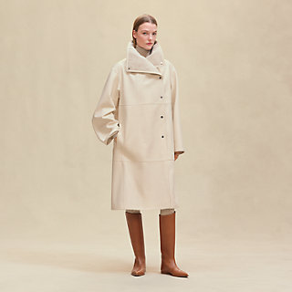 ブランケットロングコート--