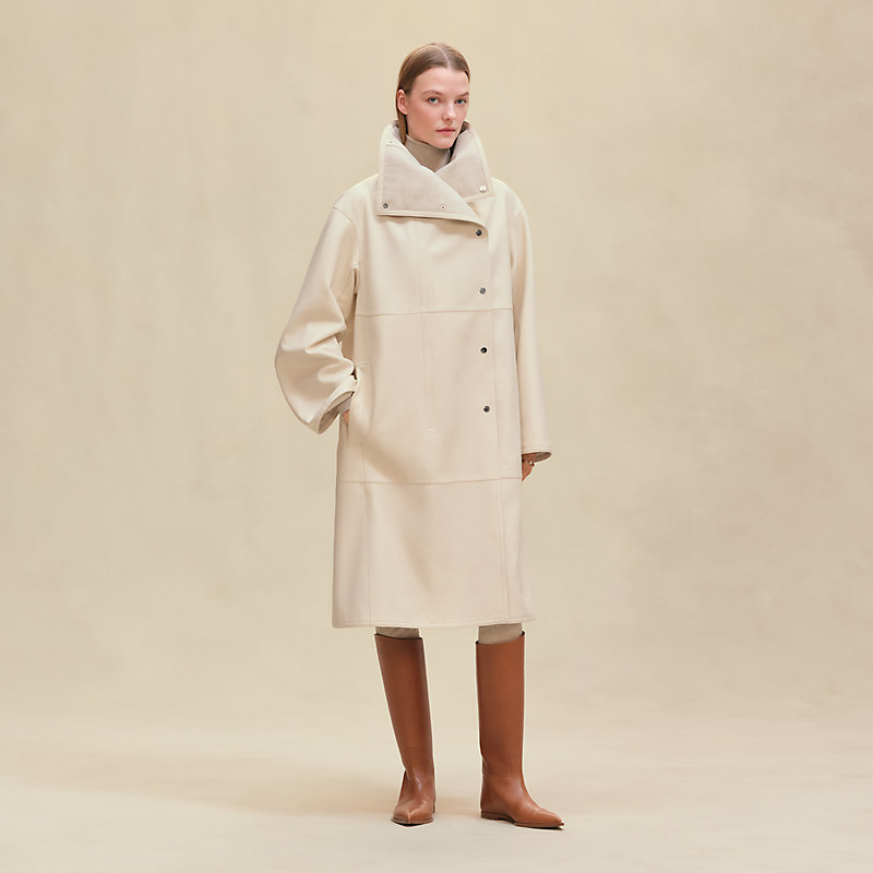 ブランケットロングコート