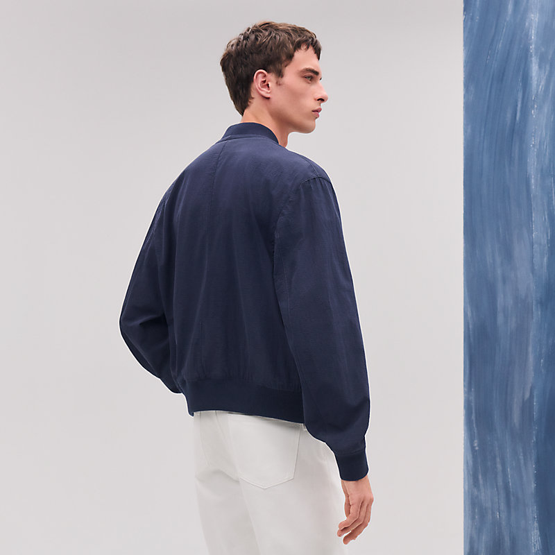 ブルゾン - ブルー - 46 | Hermès - エルメス-公式サイト