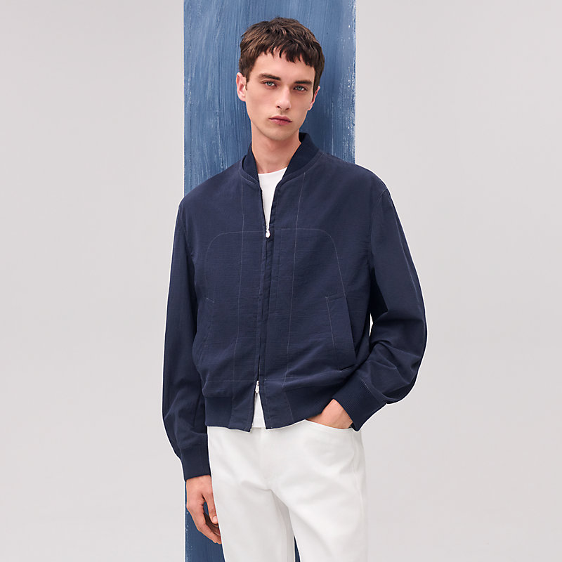 ブルゾン - ブルー - 46 | Hermès - エルメス-公式サイト
