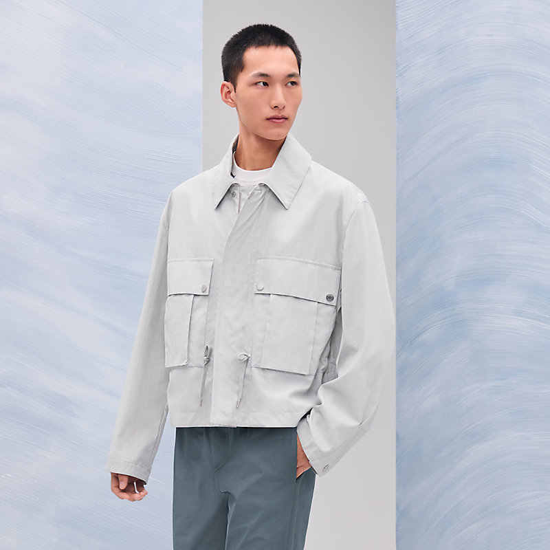 HERMES エルメス ブルゾン 50 ブルゾン - ブルー - 46 | Hermès - エルメス-公式サイト