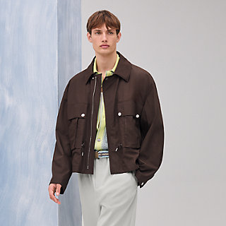 【極美品】HERMES ナイロン ブルゾン ブルゾン | Hermès - エルメス-公式サイト