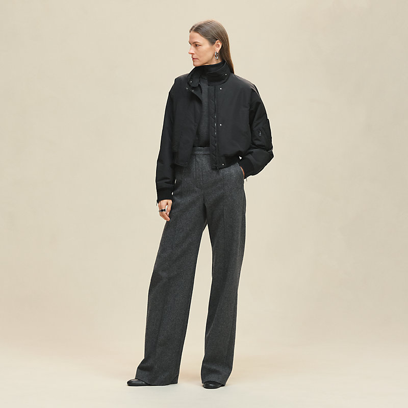 エルメス　現行品　ロングブルゾン 紺色　新品 4103523N0092_x1_a001.jpg