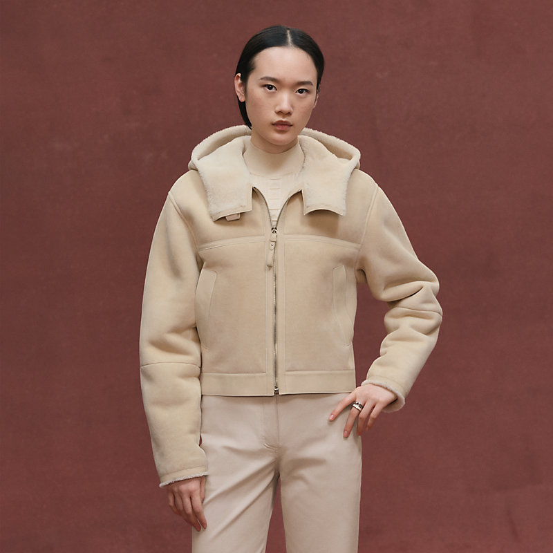 HERMES　ホワイトテールディアブルゾン HERMES ホワイトテールディアブルゾン - メルカリ