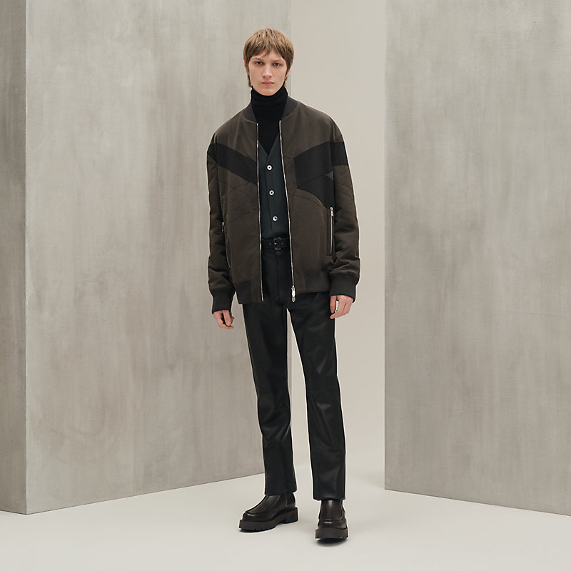 ブルゾン 《カザック》 リバーシブル - パープル - 60 | Hermès