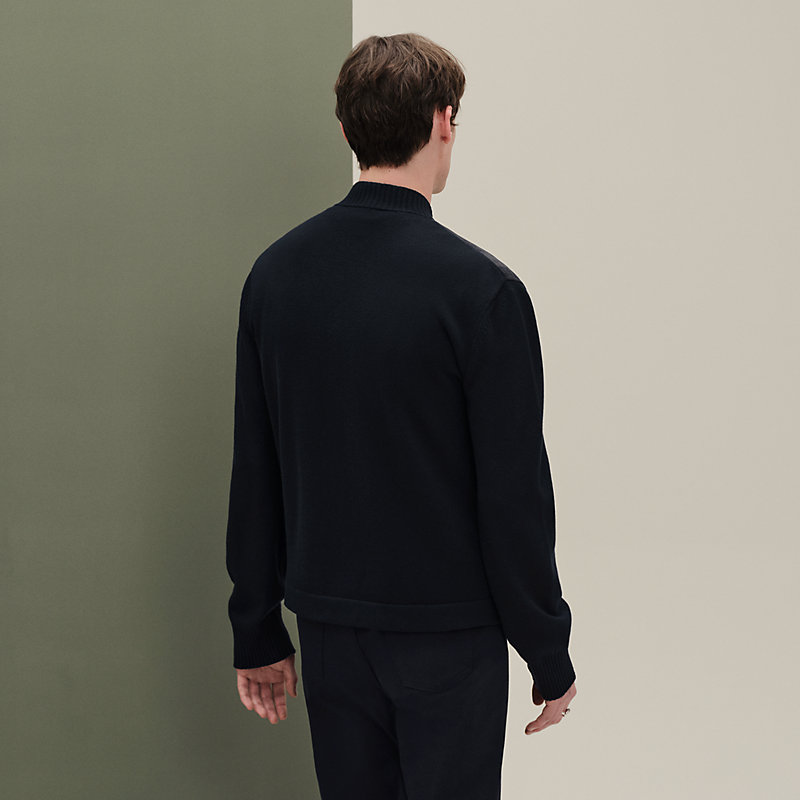 ブルゾン フロントレザー - グリーン - 3XL | Hermès - エルメス-公式