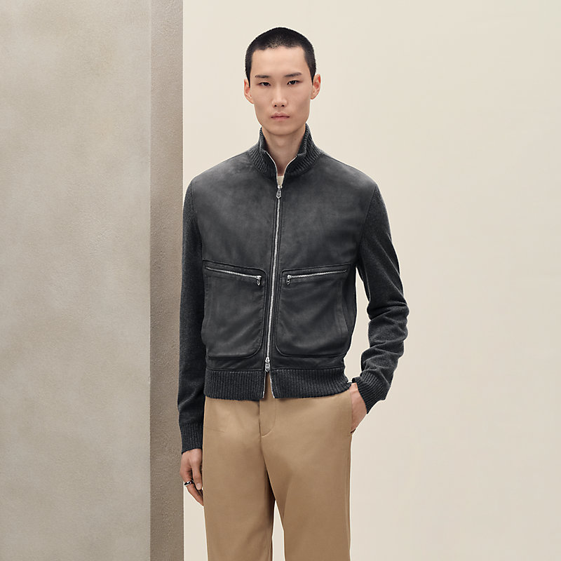 ブルゾン フロントレザー | Hermès - エルメス-公式サイト