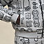 ブルゾン リバーシブル 《カイエ・デュ・コルポルトゥール》プリント, イメージ: 着用例, worn, ビュー7の8