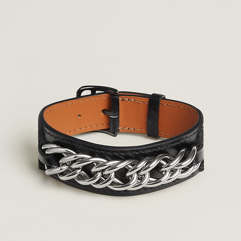 ブレスレット 《レニー》 - ブラック | Hermès - エルメス-公式サイト