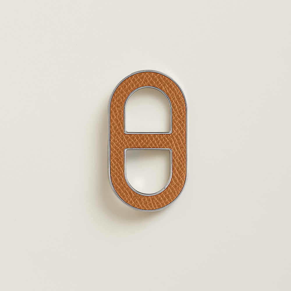 ブローチ 《シェーヌ・ダンクル》 - ベージュ | Hermès - エルメス