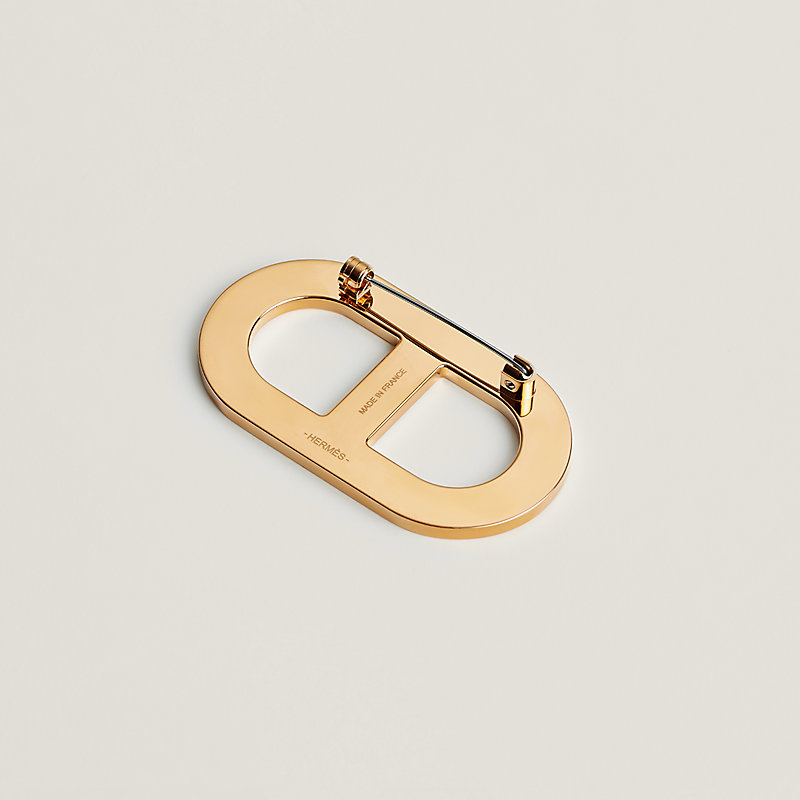 ブローチ 《シェーヌ・ダンクル》 - ベージュ | Hermès - エルメス