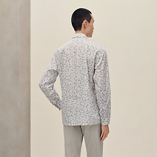 プリントシャツ 《メタル・オ・カレ》 | Hermès - エルメス-公式サイト