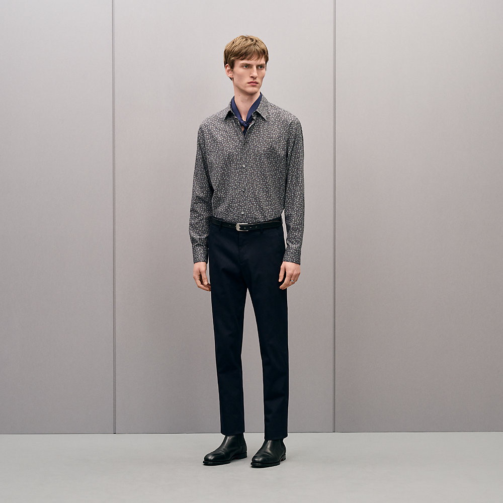 プリントシャツ 《ラッキー・チャーム》 | Hermès - エルメス-公式サイト