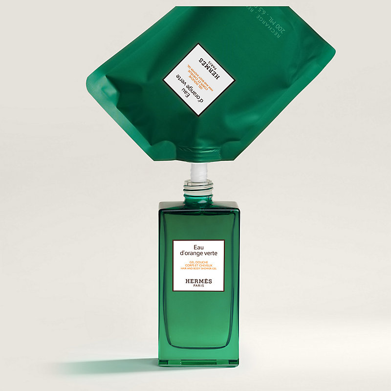 ヘア＆ボディ シャワージェル 《オー ドランジュ ヴェルト》 - 200 ml | Hermès - エルメス-公式サイト