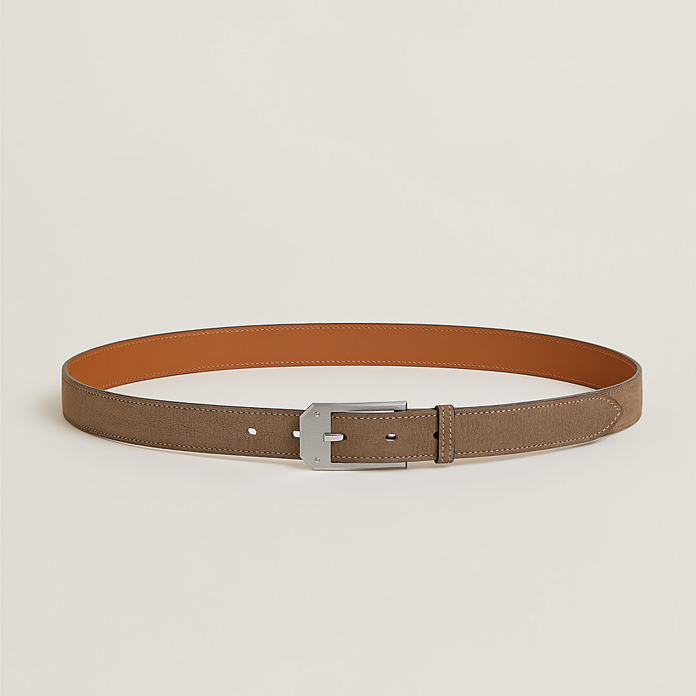 HERMES エルメス ベルト アンディ 26 ブルーインディゴ/ゴールド レザー ユニセックス シルバー金具 新品未使用展示品【本物保証】 HERMES エルメス ベルト アンディ 26 ブルーインディゴ/ゴールド