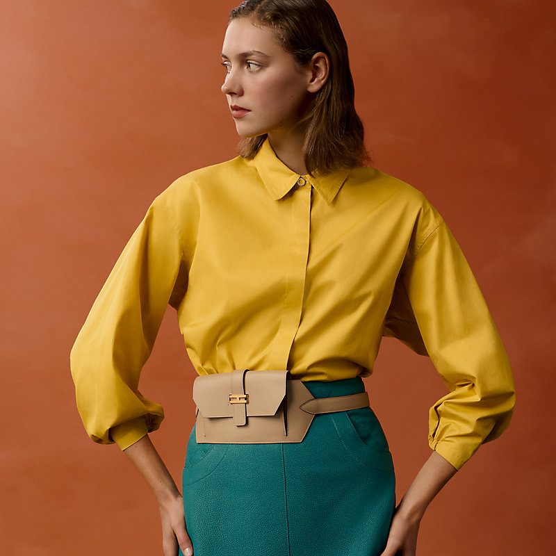 ベルト 《エラン・ポケット》 24 - ベージュ | Hermès - エルメス-公式