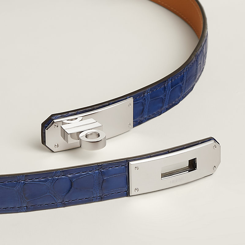 ベルト 《ケリー》 18 - ブルー | Hermès - エルメス-公式サイト
