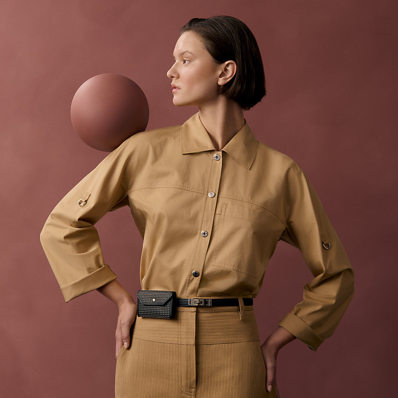 新品　エルメス ベルト 《ケリー・ポケット》 18 ベルト 《ケリー・ポケット》 18 - レッド | Hermès - エルメス-公式サイト