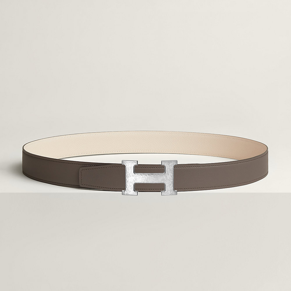 ベルトバックル 《H》 マルトレ & レザーベルト（キット） 32 | Hermès