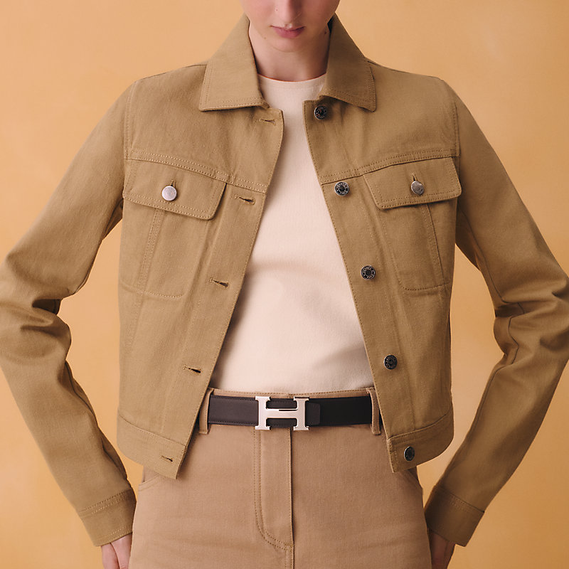 ベルトバックル 《H》 & レザーベルト（キット） 32 | Hermès