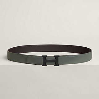 HERMES レザーベルト H型バックル ベルトバックル 《H》 & レザーベルト（キット） 32 | Hermès