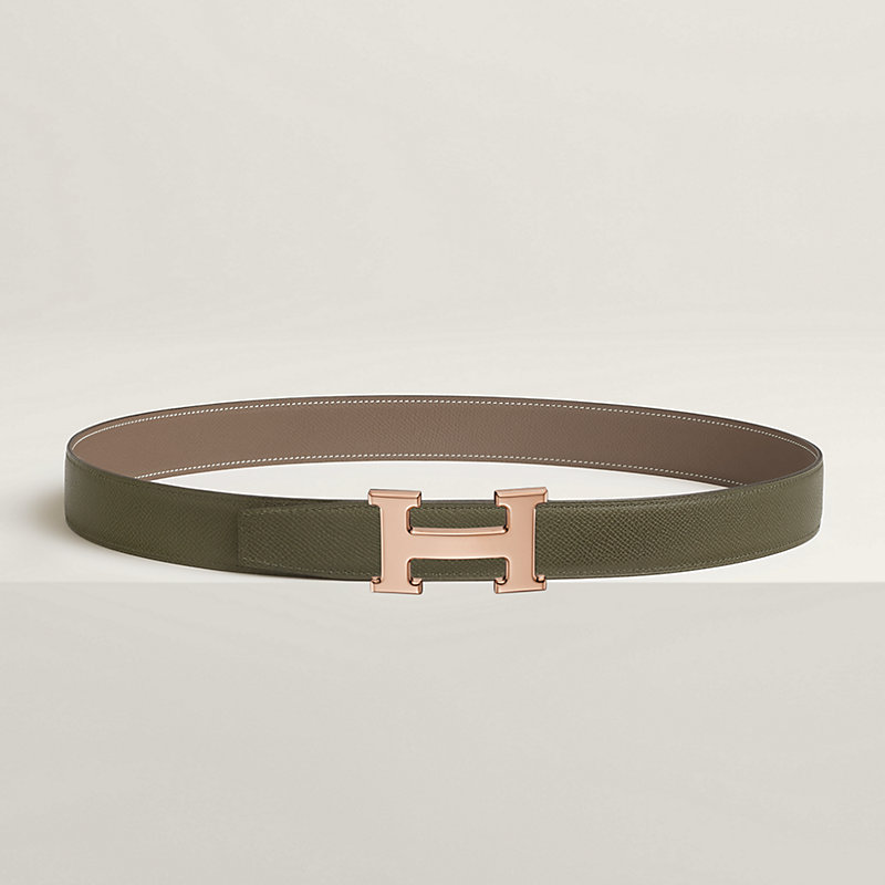 ベルトバックル 《H》 & レザーベルト（キット） 32 | Hermès