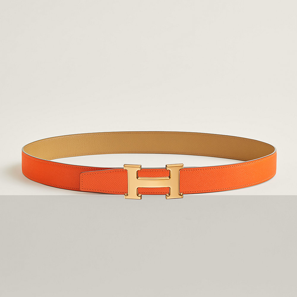 ベルトバックル 《H》 & レザーベルト（キット） 32 | Hermès