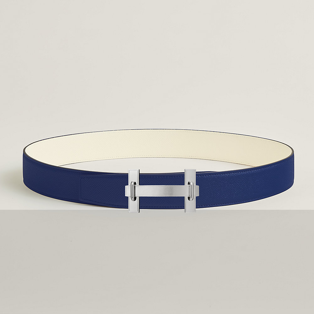 ベルトバックル 《Hジャンピング》 & レザーベルト（キット） 38