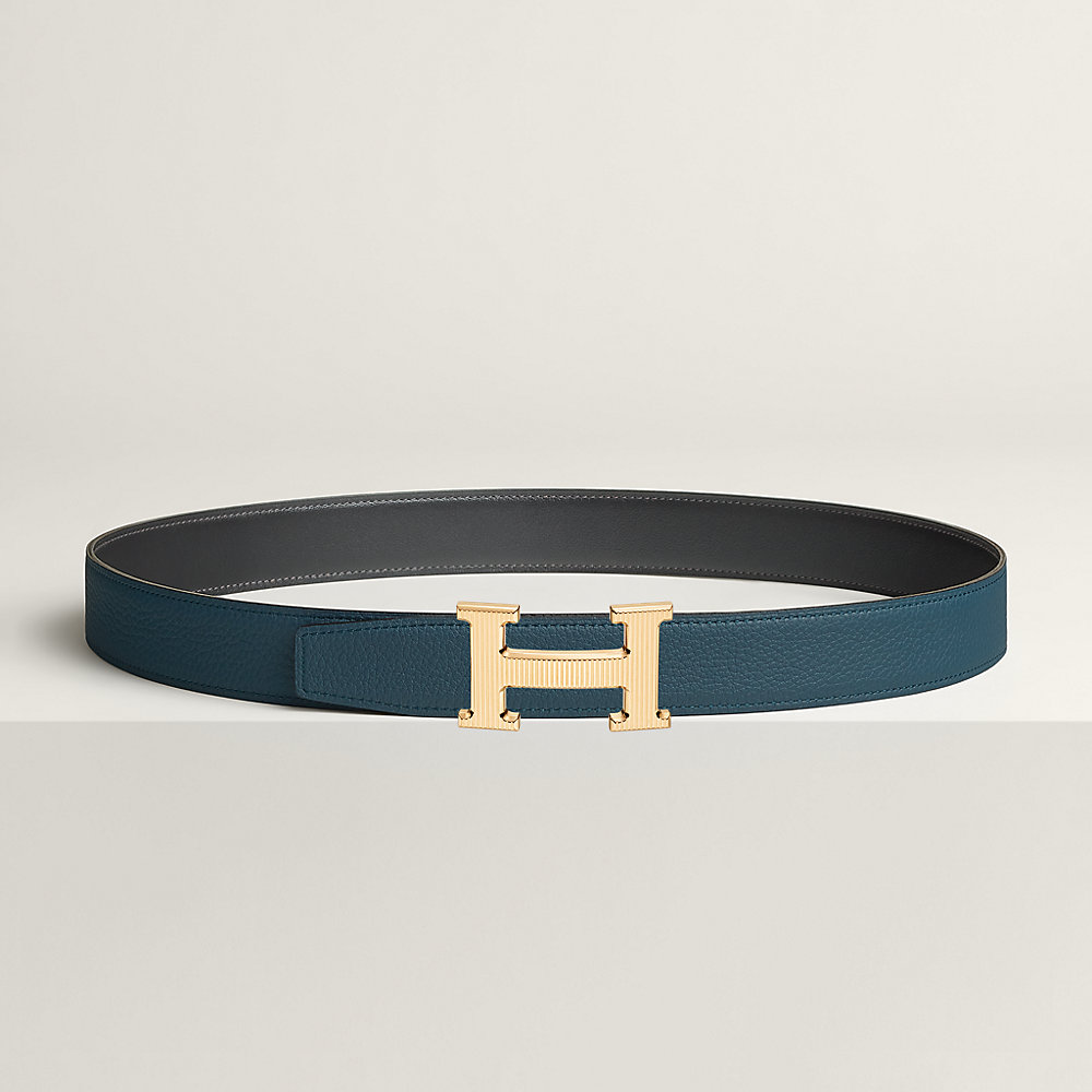 ベルトバックル 《Hストリエ》 & レザーベルト（キット） 32 | Hermès