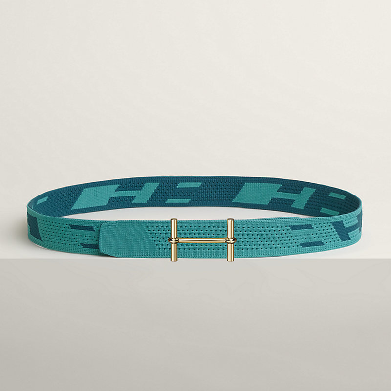 ベルトバックル 《Hダンクル》 & ニットベルト 《スプリント》 32 mm