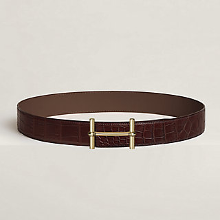 ベルトバックル 《Hダンクル》 & レザーベルト（キット） 38 | Hermès