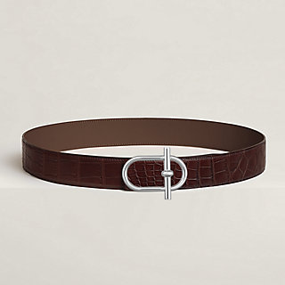 ベルトバックル 《イターク》 & レザーベルト 38 mm | Hermès