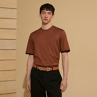 HERMES エルメス ブラウン H型バックル ベルト HERMES ブラウンレザーベルト H型バックル - メルカリ