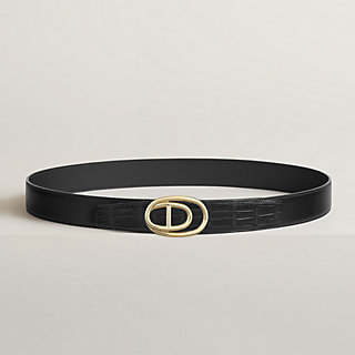ベルトバックル 《パナッシュ》 & レザーベルト 32 mm | Hermès
