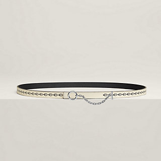 HERMES エルメス　13mm ベルトバックル ベルトバックル 《カルーゼル》 & レザーベルト 《トレッフル
