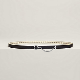 HERMES エルメス　13mm ベルトバックル ベルトバックル 《Hエケストル》 & リバーシブルベルト