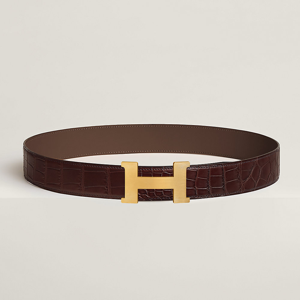 ベルトバックル 《コンスタンス》 & レザーベルト 38 mm | Hermès