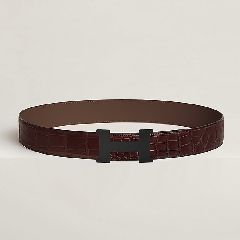 ベルトバックル 《コンスタンス》 & レザーベルト 38 mm | Hermès