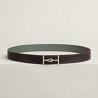 ベルトバックル 《ジャンボ》 & レザーベルト（キット） 32 | Hermès