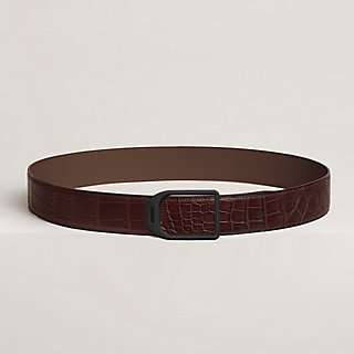 ベルトバックル 《ジョッキー》 & レザーベルト 38 mm | Hermès