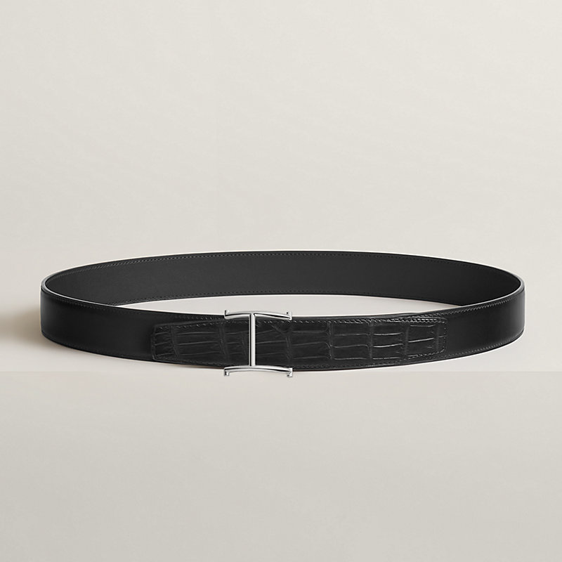 hermes 32mmベルト用バックルのみ ベルトバックル 《セリフ》 & レザーベルト 32 mm | Hermès