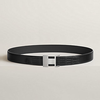 HERMÈS 馬蹄型バックル ベルト 65 ベルトバックル 《ダイブ》 & レザーベルト 32 mm | Hermès - エルメス